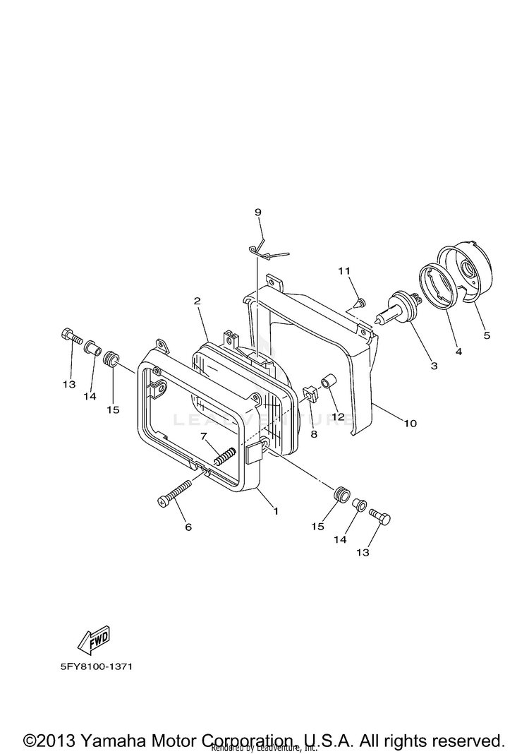 Headlight Schematic