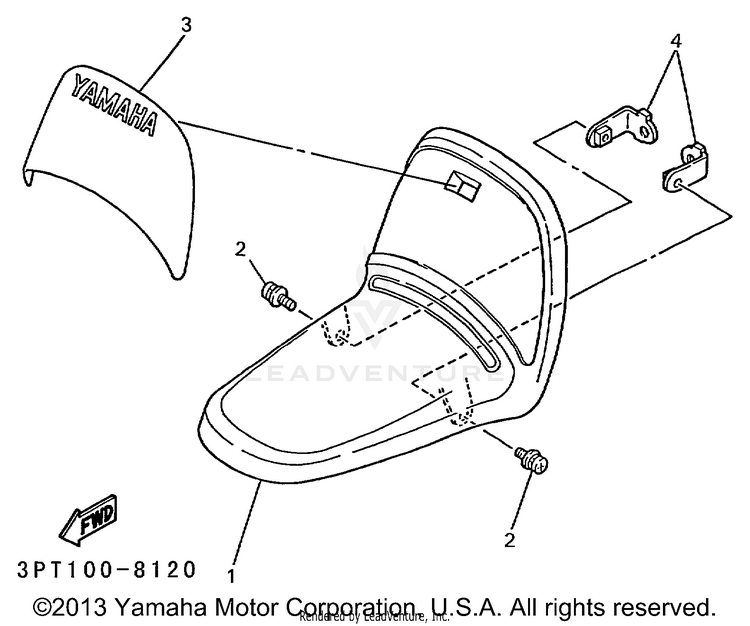Front Fender Schematic