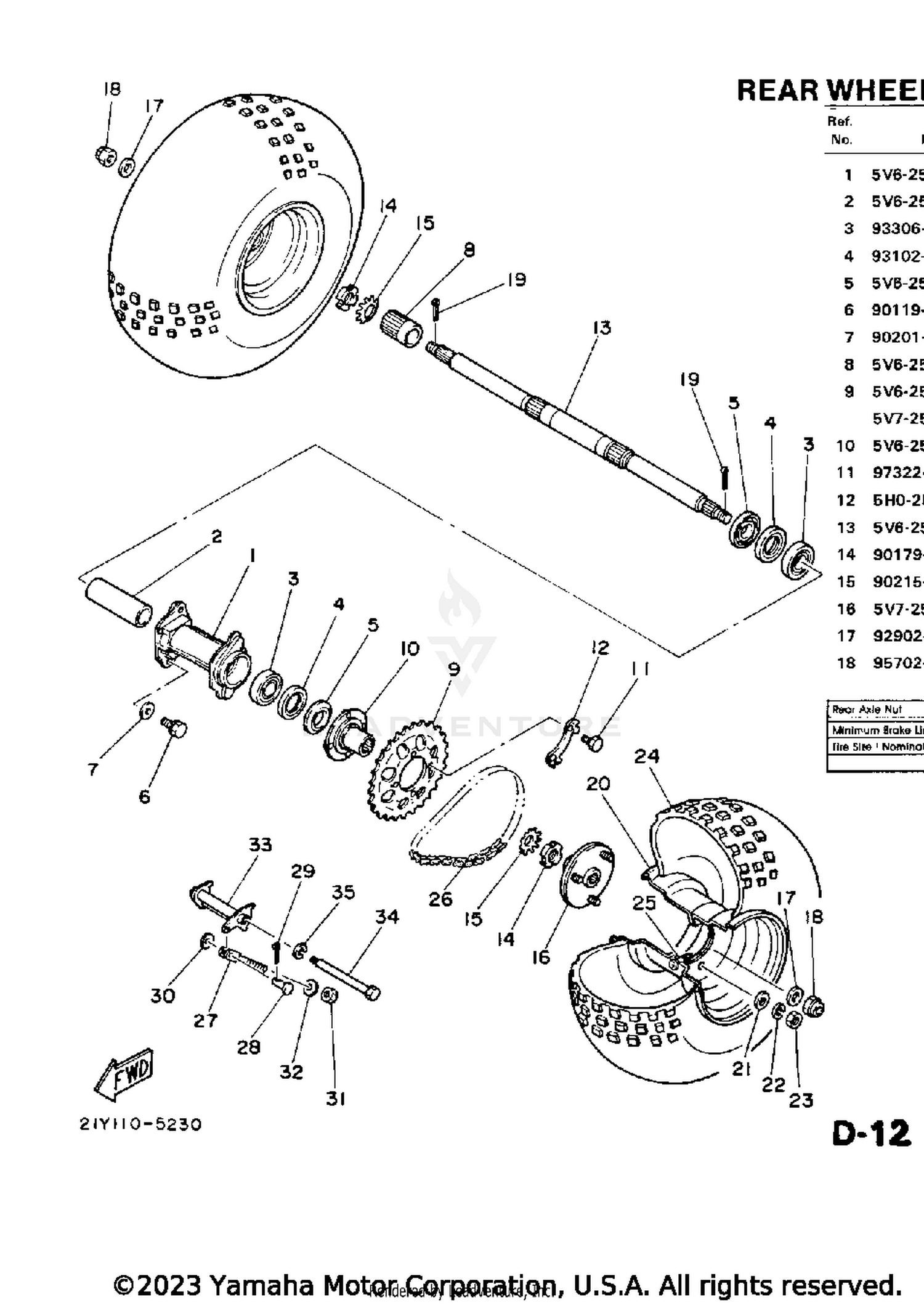 REAR WHEEL