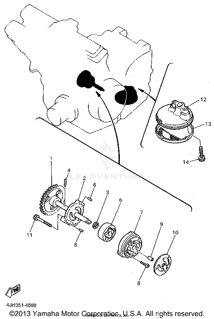Oil Pump Schematic