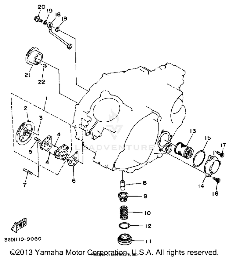 Oil Pump Schematic