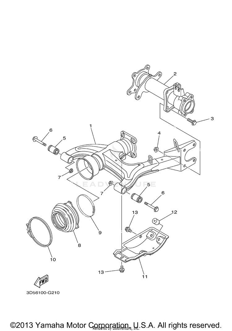 Rear Arm Schematic
