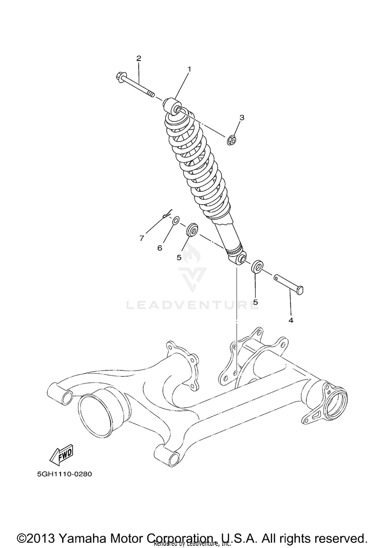 Rear Suspension Schematic