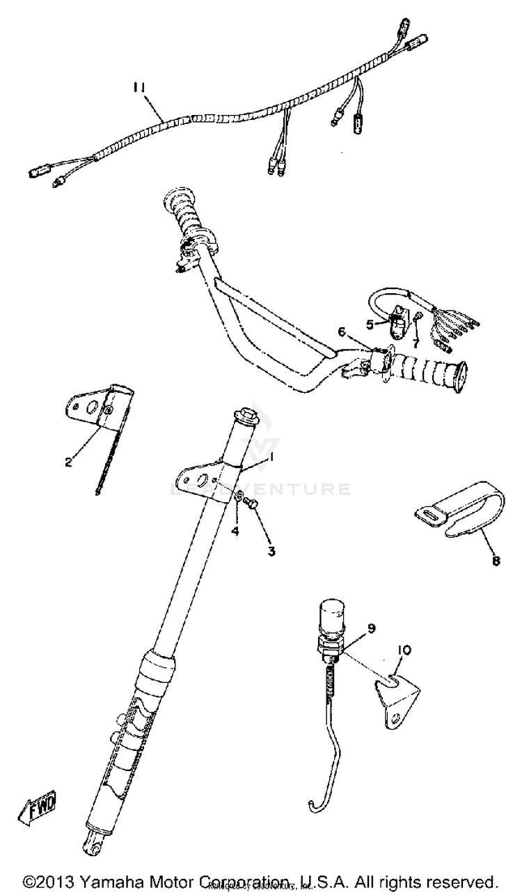 Electrical (Jt1l) JT1 - 1971 Schematic