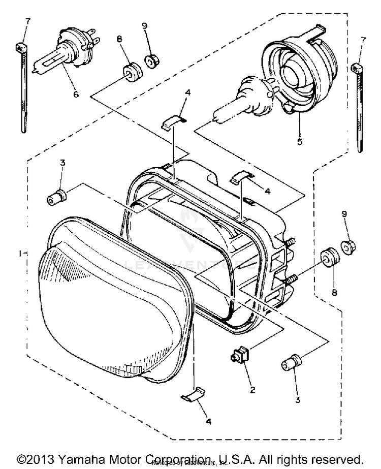 Headlight Schematic