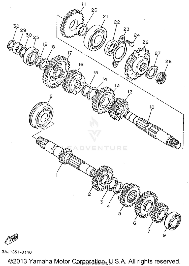 Transmission Schematic