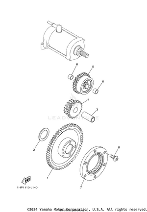 Starter Clutch Schematic
