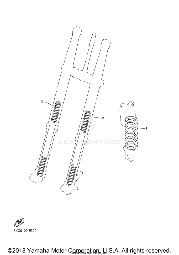 Alternate For Chassis YZ450F - YZ450FXL - 2008 Schematic