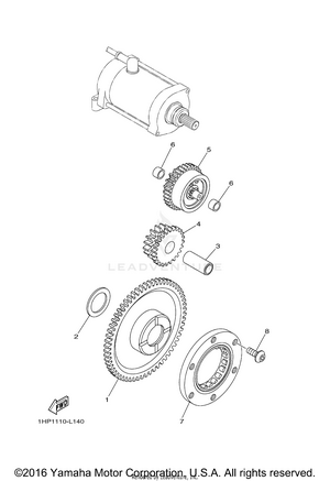 Starter Clutch Schematic
