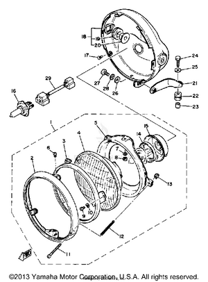 Headlight Schematic