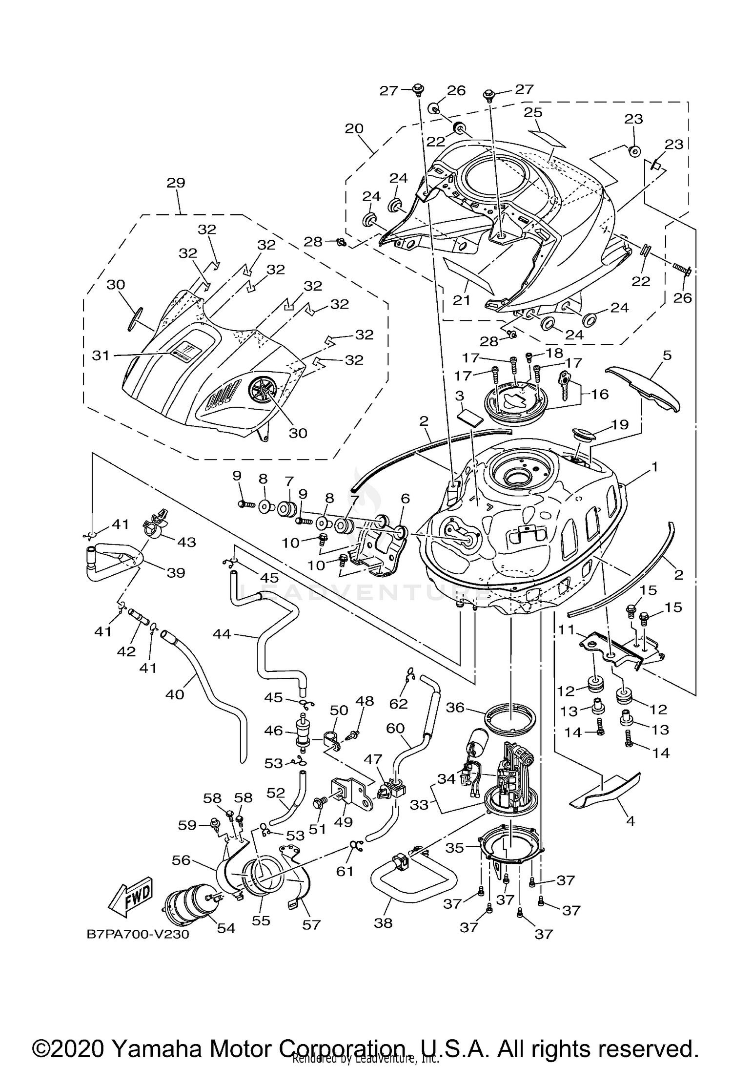 Assembly diagram