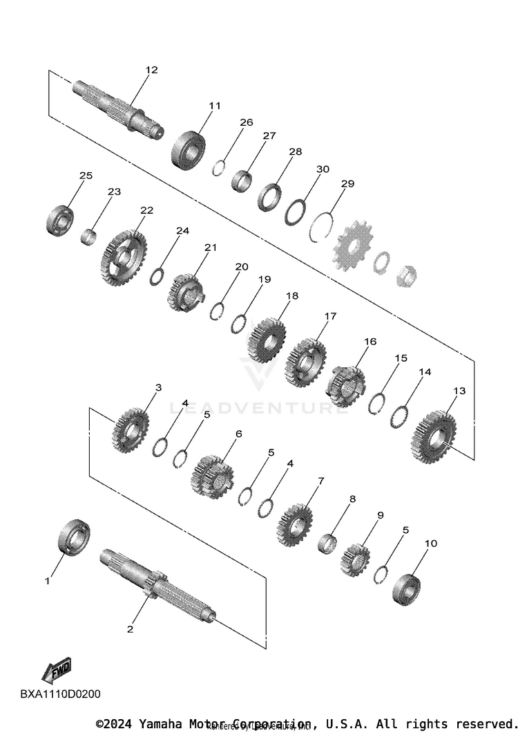 Transmission Schematic