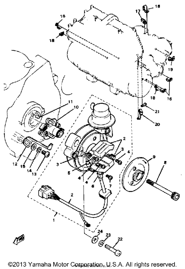 Pickup Coil-Clamp-Governor Schematic