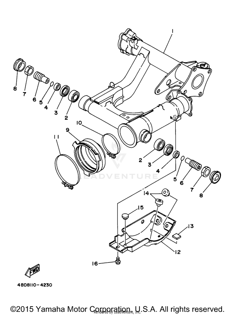 Rear Arm Schematic