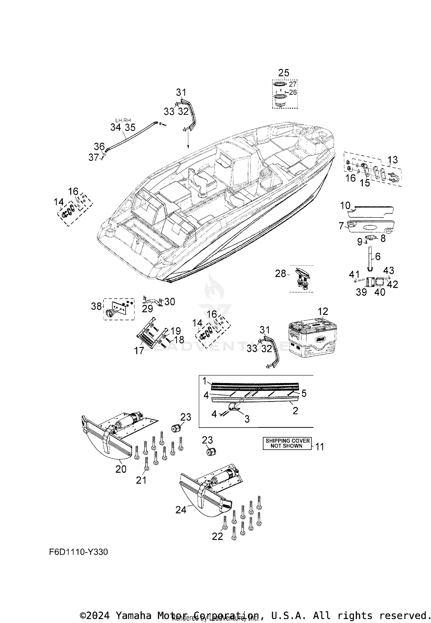 HULL DECK FITTINGS