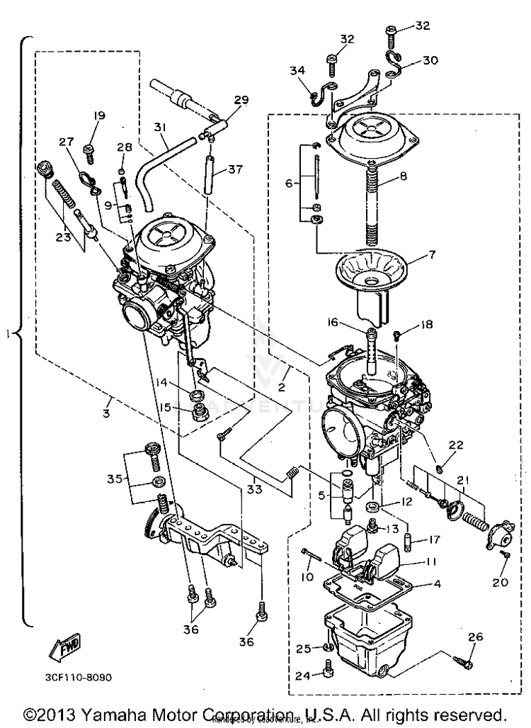 Carburetor Schematic