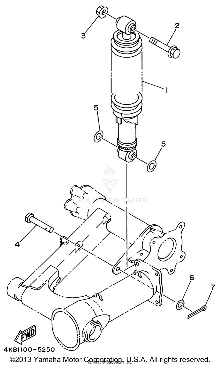 Rear Suspension Schematic