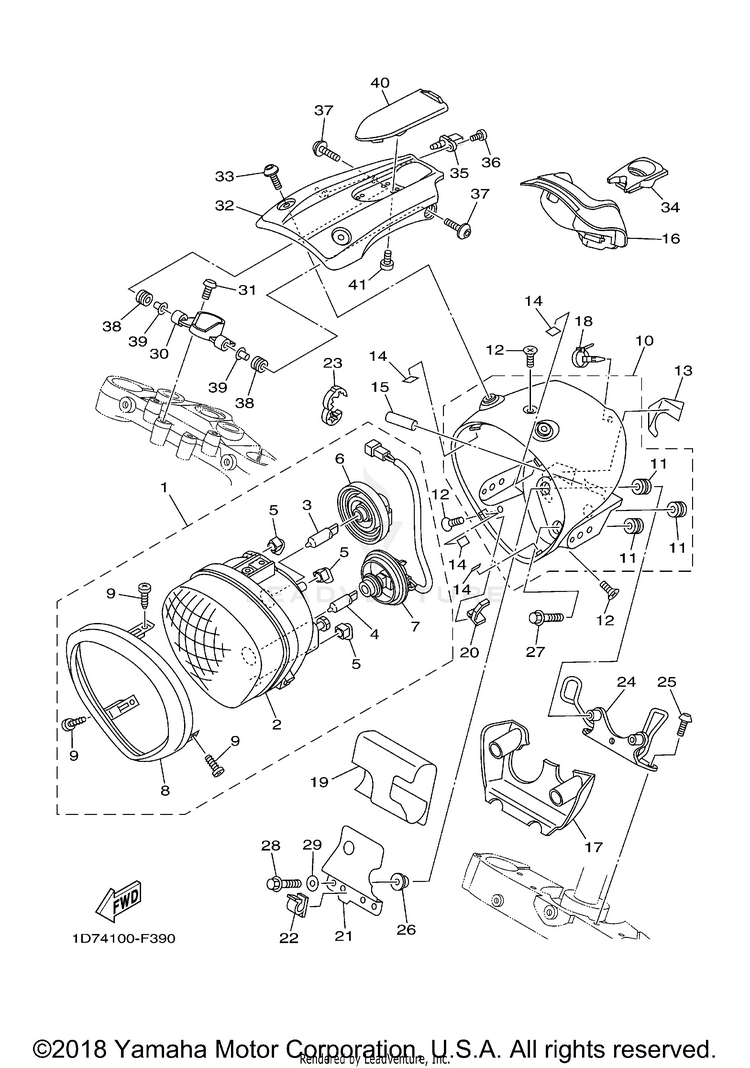 Headlight Schematic