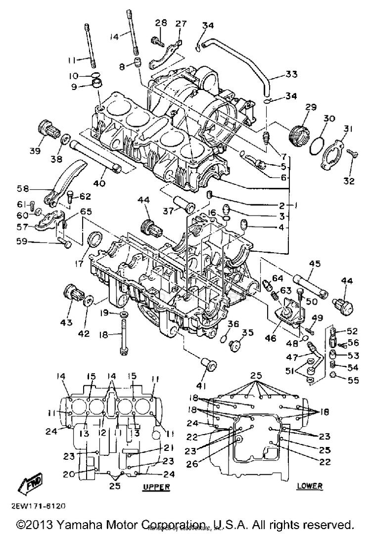 Crankcase Schematic