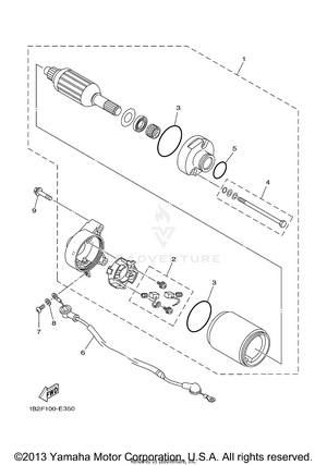 Starting Motor Schematic
