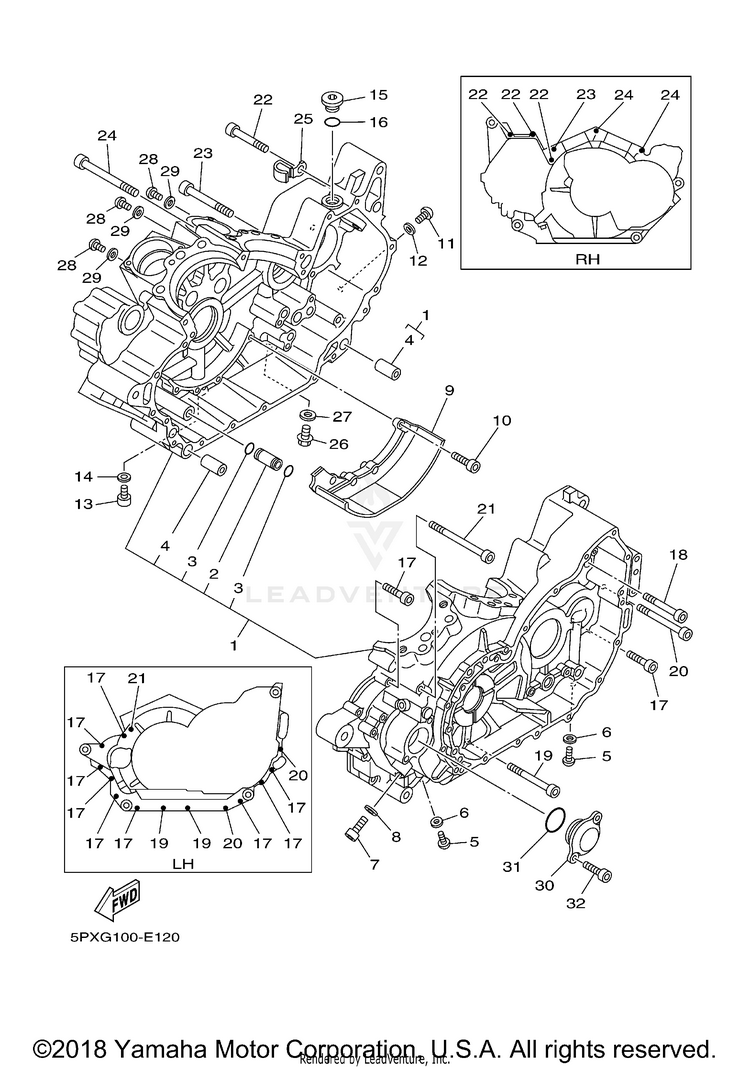 Crankcase Schematic