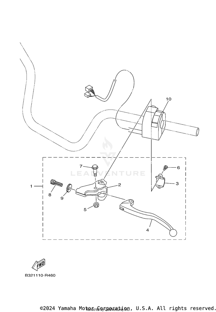 Handle Switch & Lever Schematic