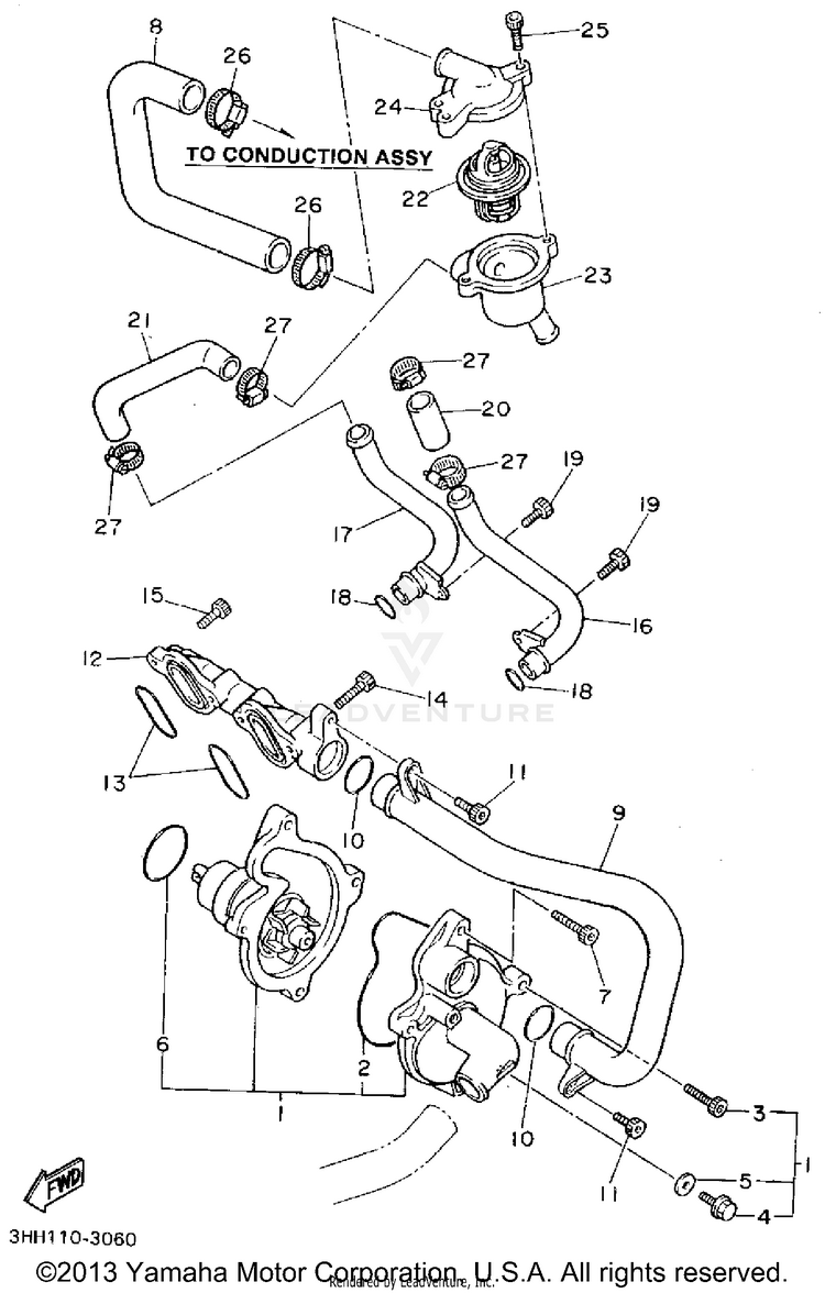Water Pump Schematic