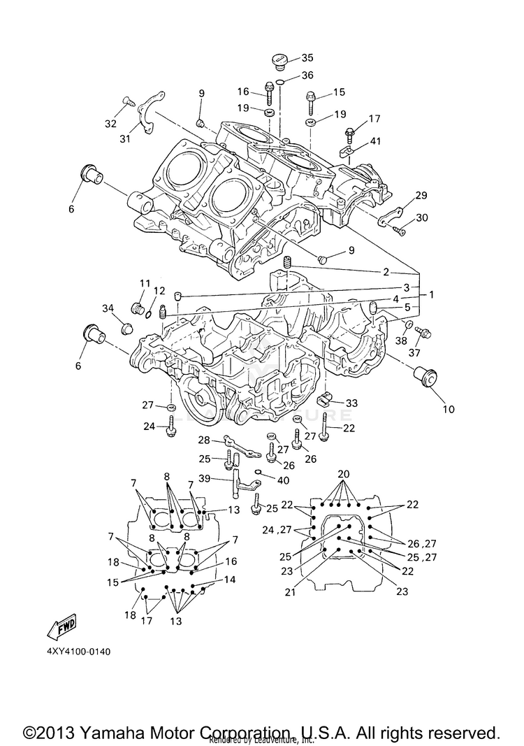 Crankcase Schematic