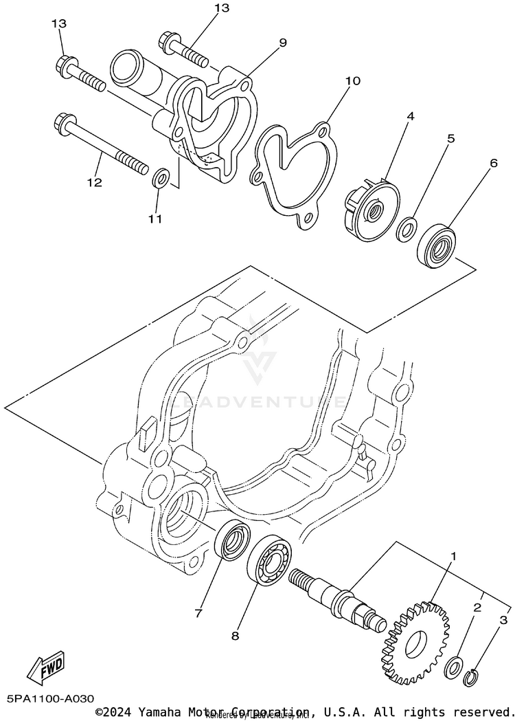 Water Pump Schematic
