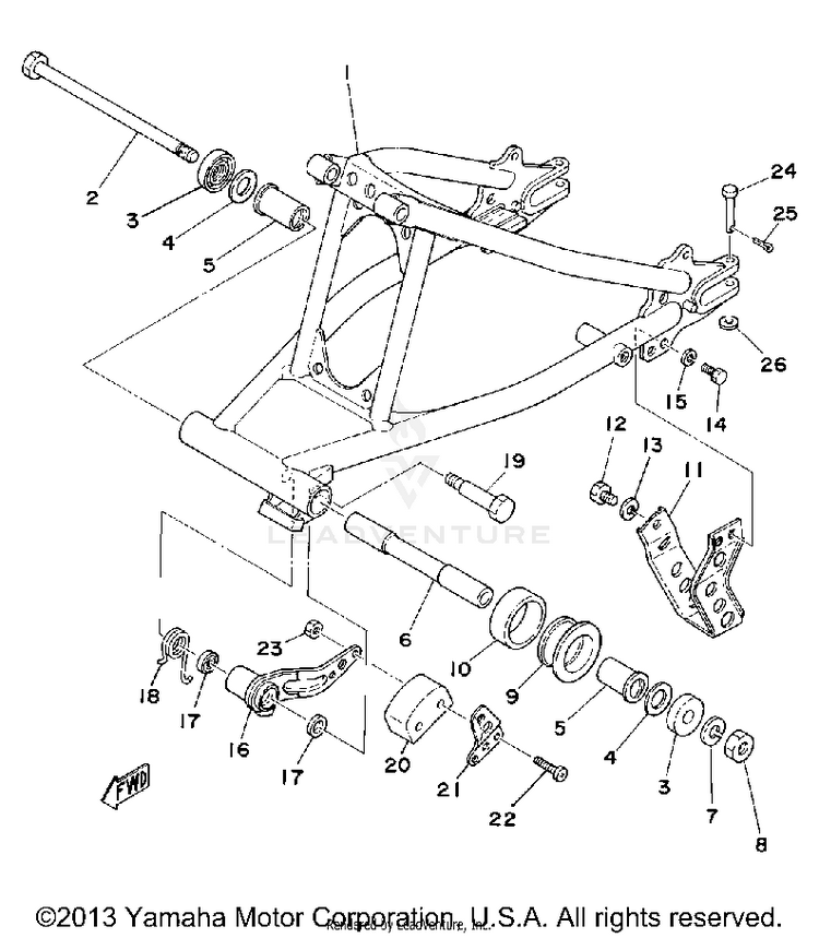 Rear Arm Schematic