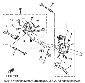 Handle Switch-lever Schematic
