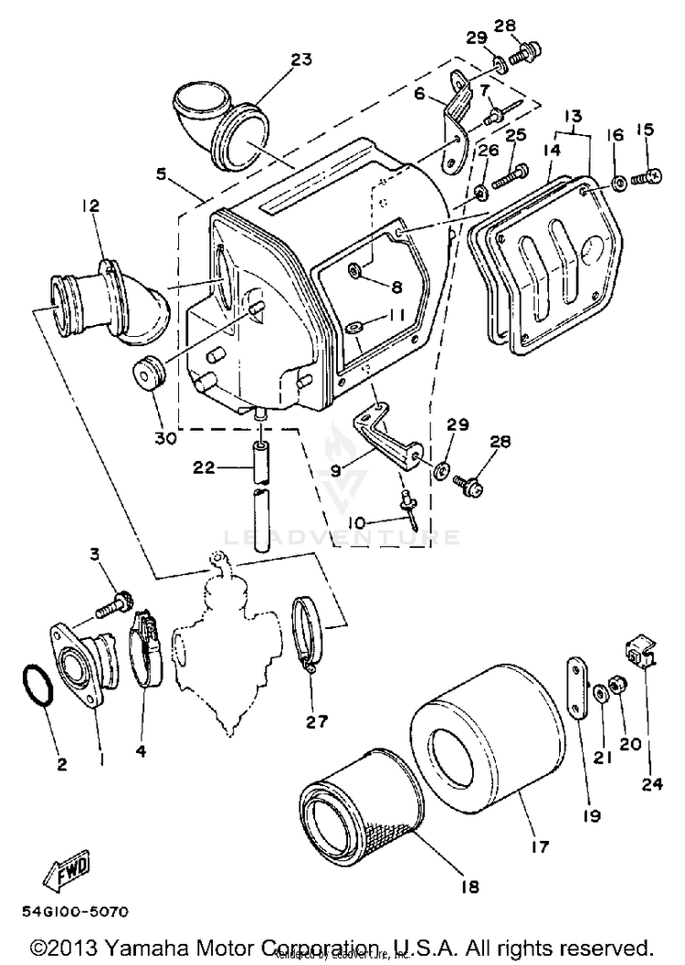 Air Filter Schematic