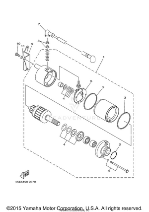 Starting Motor Schematic