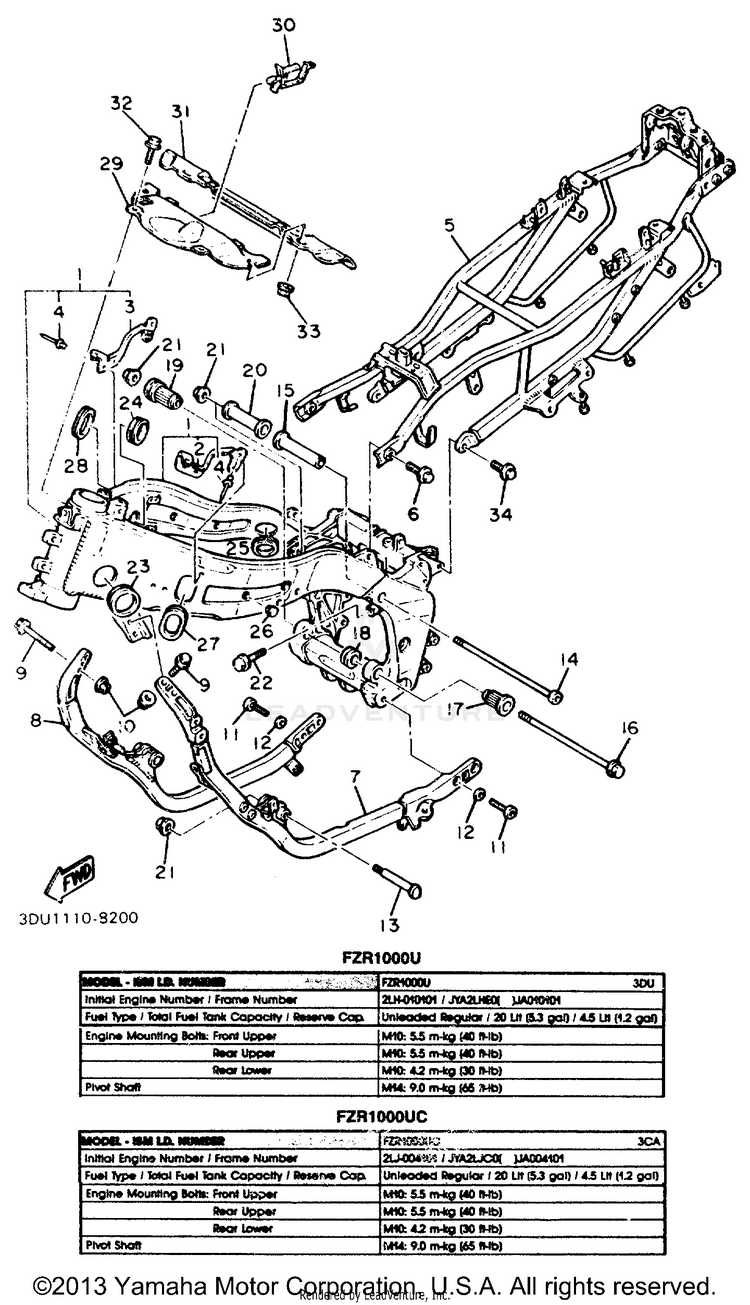 Frame Noncalifornia Model Schematic