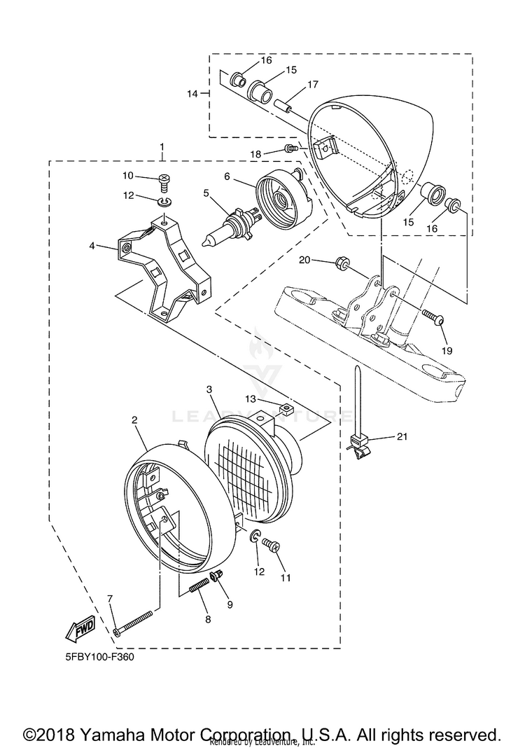 Headlight Schematic