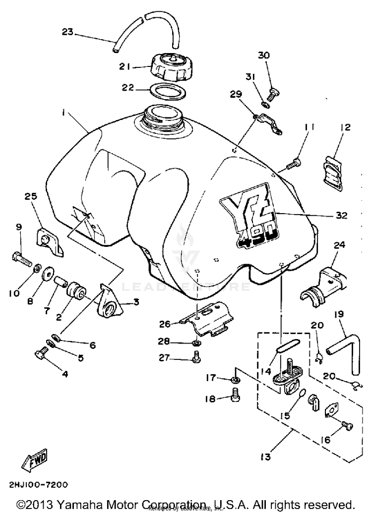 Fuel Tank Schematic