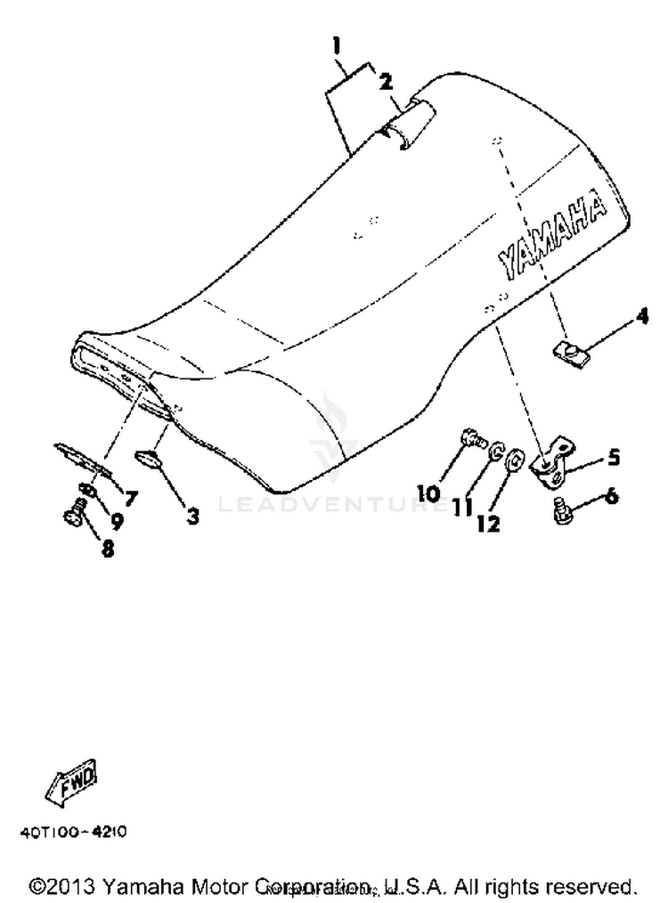 Seat Schematic