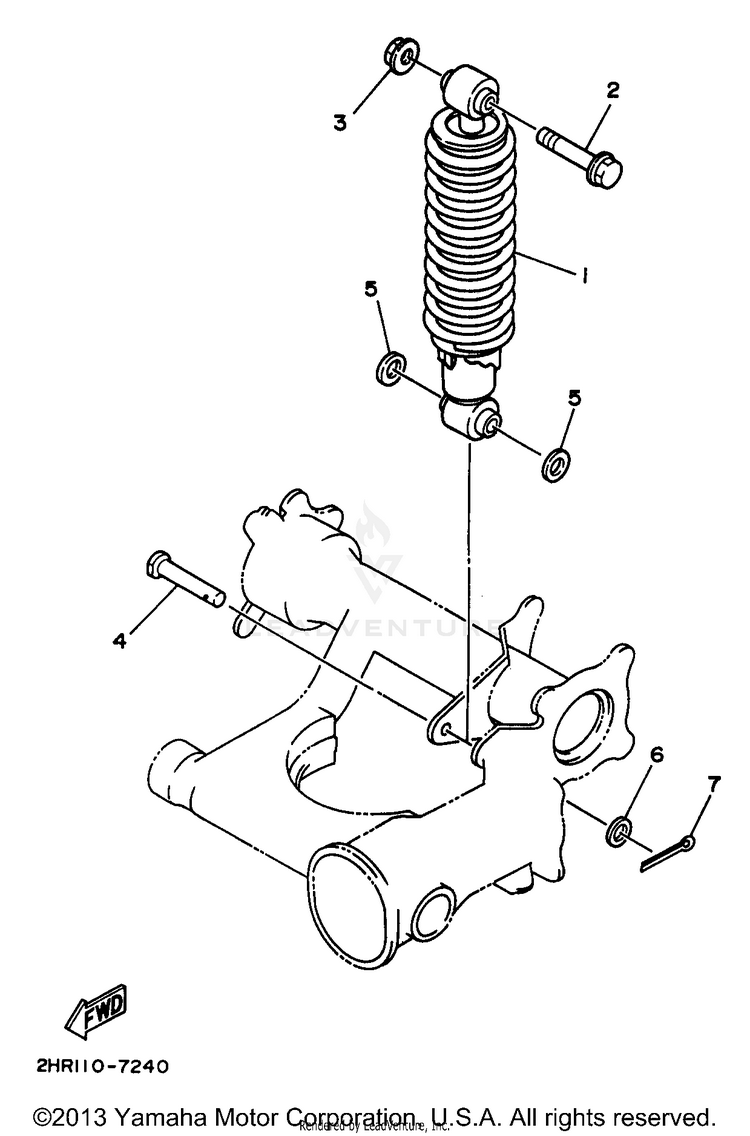 Rear Suspension Schematic