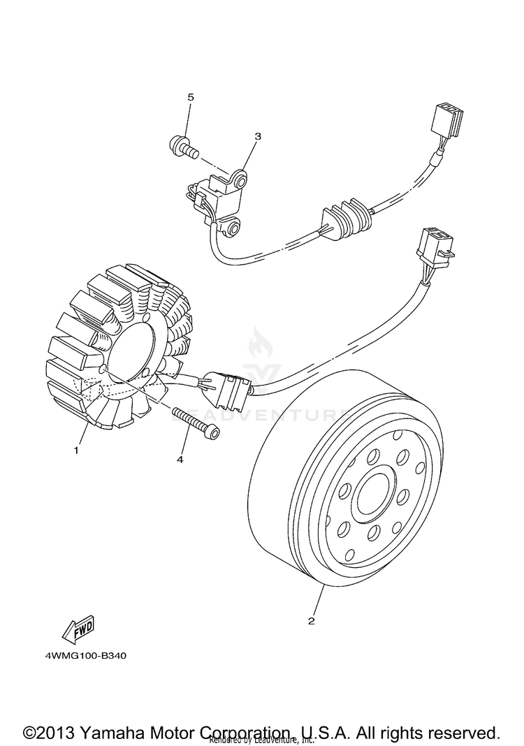 Generator ROAD STAR CAST CA - XV17AWVC - 2006 Schematic