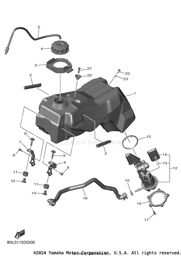 Fuel Tank Schematic