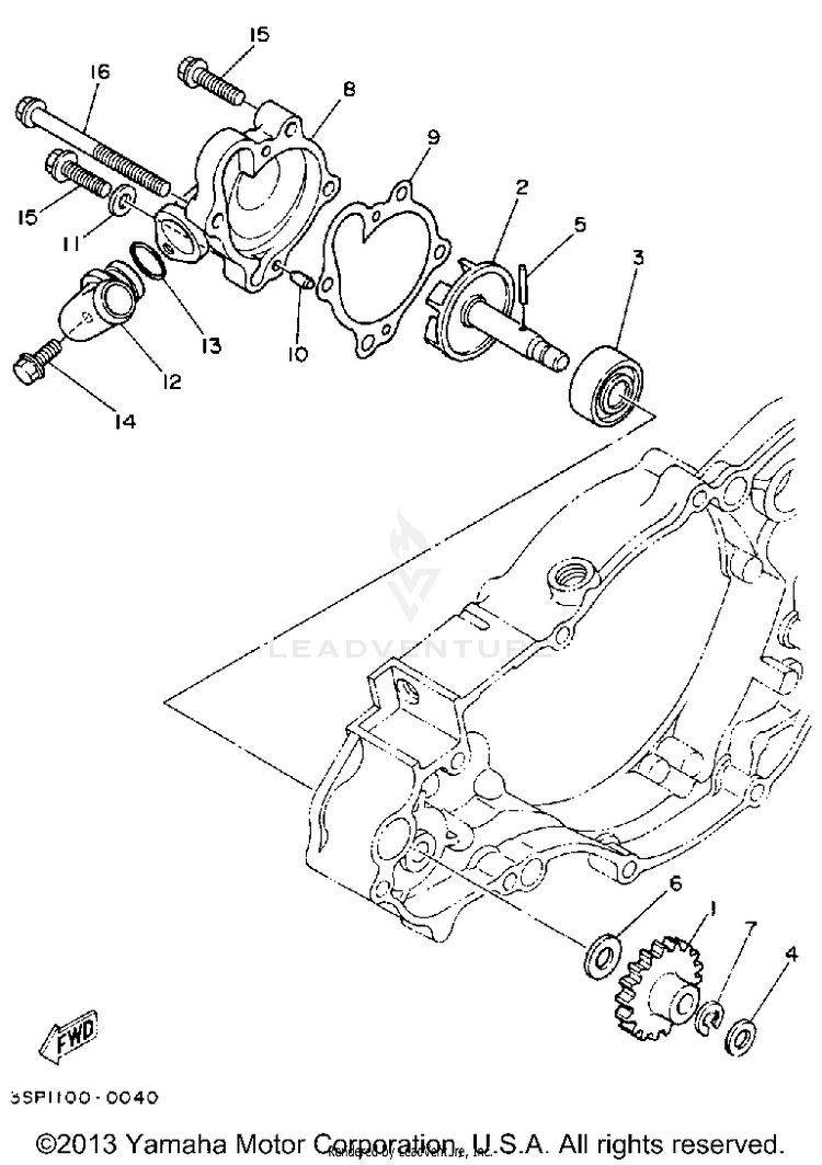 Water Pump Schematic