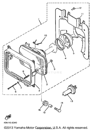 Headlight Schematic