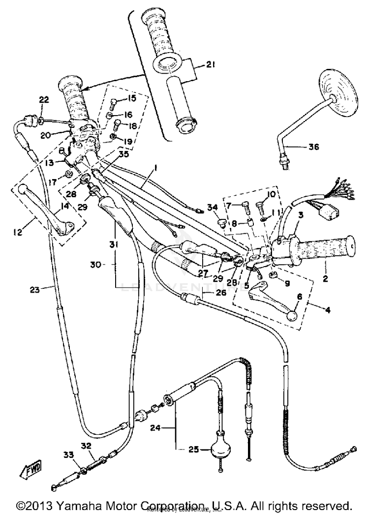 Handle-Wire Schematic