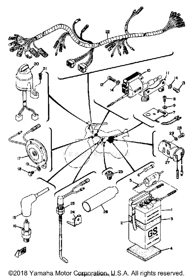 Electrical Ct2 Ct3 AT3_CT3 - AT2 - 1972 Schematic