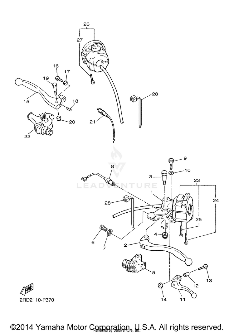 Handle Switch Lever Schematic