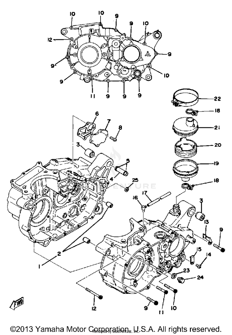 Crankcase Schematic
