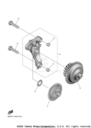 Starter Clutch Schematic