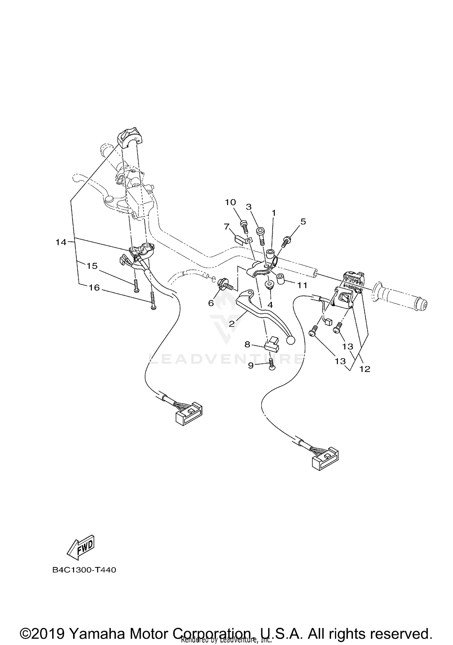HANDLE SWITCH LEVER