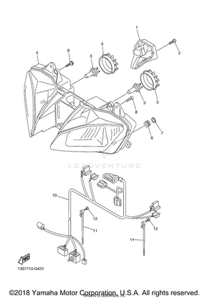 Headlight Schematic