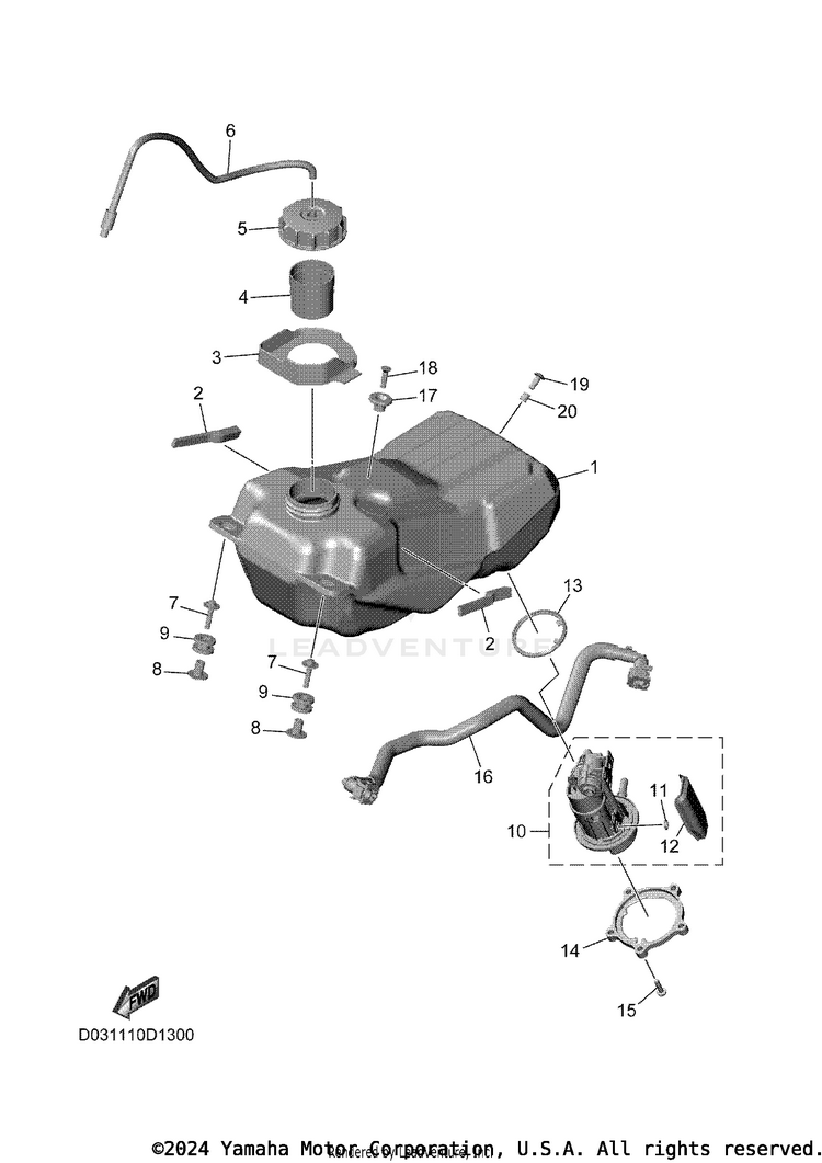 Fuel Tank Schematic